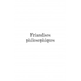 Friandises Philosophiques (éd. 2020)