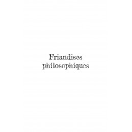 [EBOOK] Friandises Philosophiques (pdf)